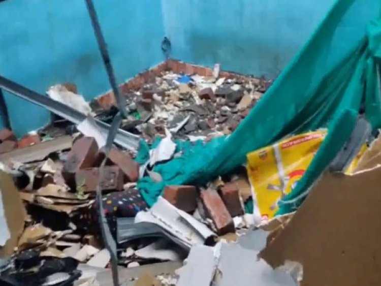 Tamil Nadu: Two died, one injured after newly constructed wall collapsed in Chennai's Kanathur area due to heavy rainfall