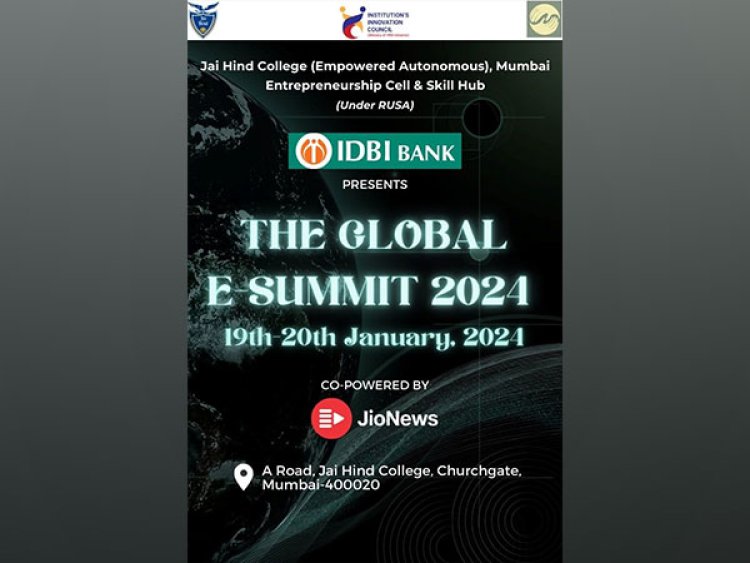 Igniting the Spirit of Innovation at Jai Hind College's Global Entrepreneurship Summit