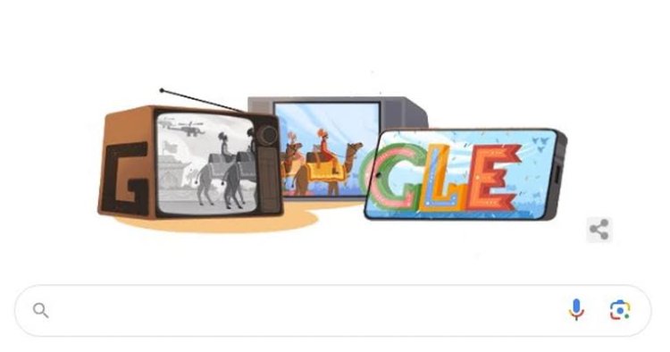 Google's doodle on 75th R-Day shows transition from analogue to digital era