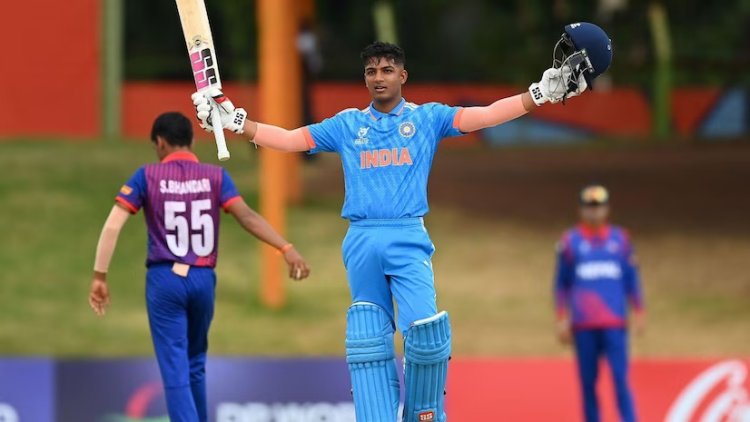 India thrash Nepal by 132 runs to storm into U19 World Cup semifinal