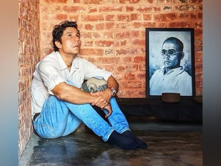 Randeep Hooda pays tribute to Veer Savarkar, says "his perseverance and contribution is unmatchable"