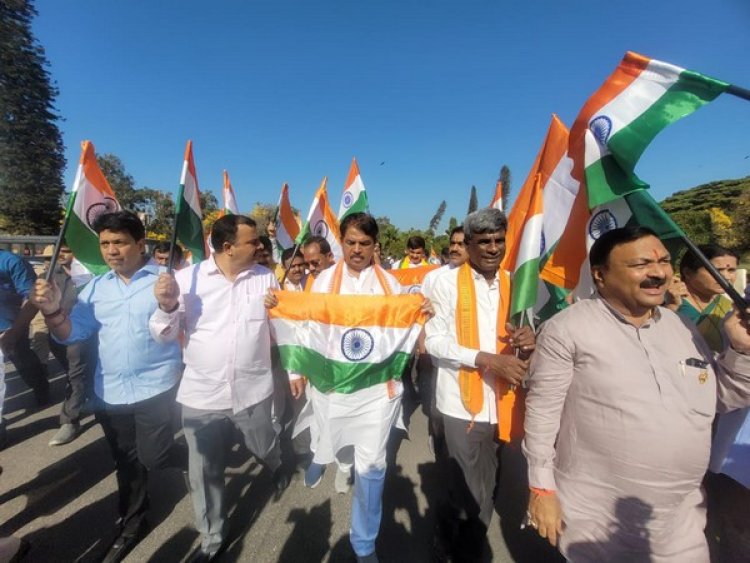 Karnataka BJP protests alleged Pro-Pakistan slogans in Congress celebration, Minister Priyank Kharge refutes claim