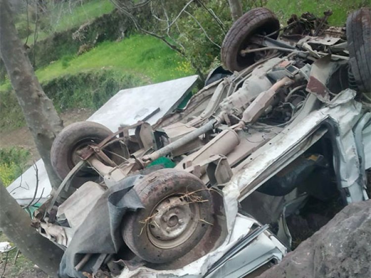 Two killed, three injured as vehicle skids off road in J-K's Reasi