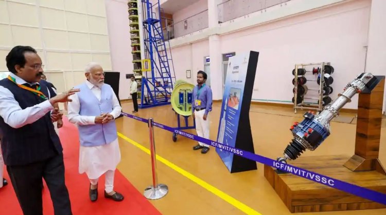 PM Modi lays foundation stone for new Isro launch complex in Tamil Nadu