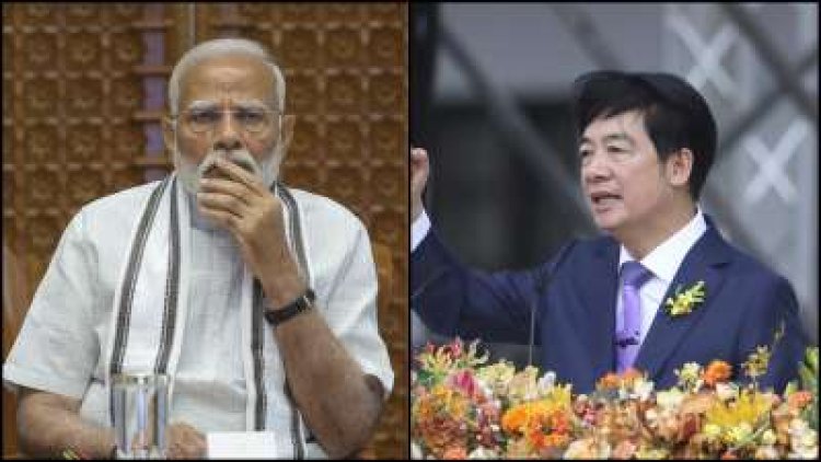 Taiwan calls China's protest over Modi-Lai messages 'utterly unjustified'
