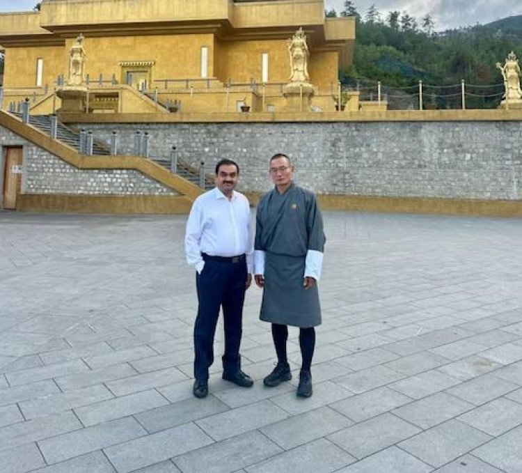 Gautam Adani meets Bhutan PM, signs MoU for 570 MW green hydro plant