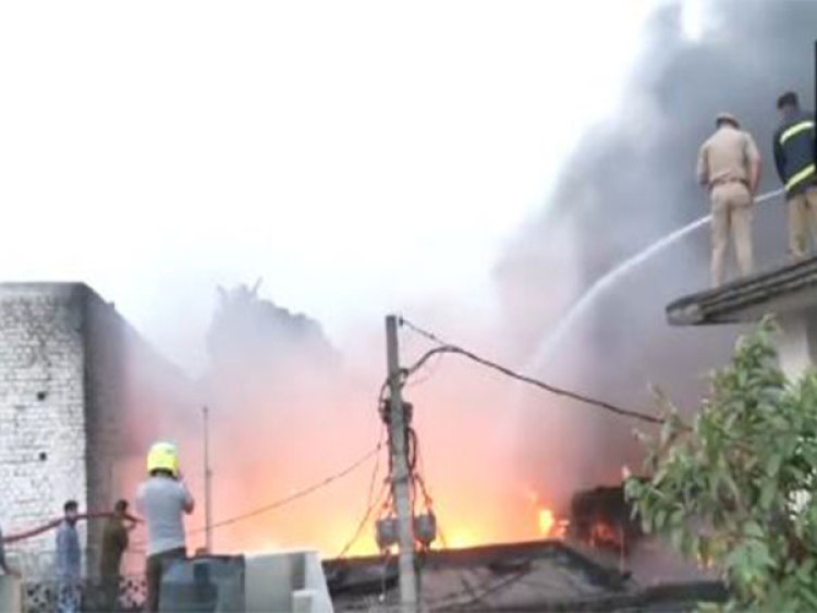Fire under control at scrapyard in J-K's Trikuta Nagar area; no casualties reported