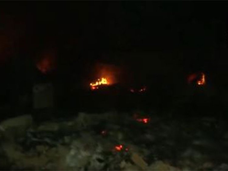 J-K: Fire breaks out at scrapyard in Trikuta Nagar