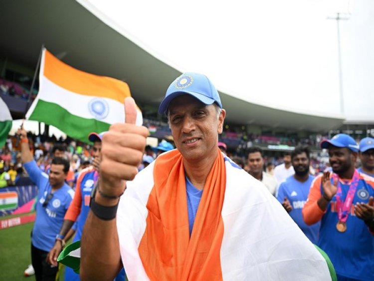 "Thank you Rohit for that call in November....": Rahul Dravid's final speech as Indian head coach