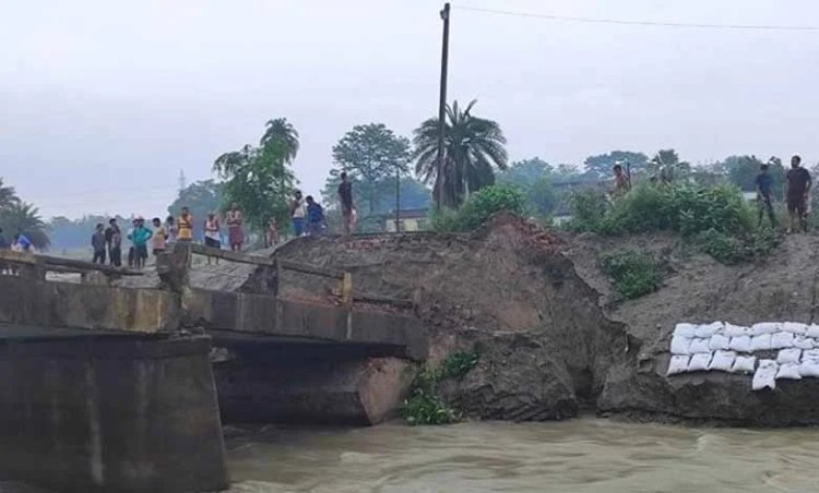 Another bridge collapses in Bihar's Siwan, 7th such incident in 15 days