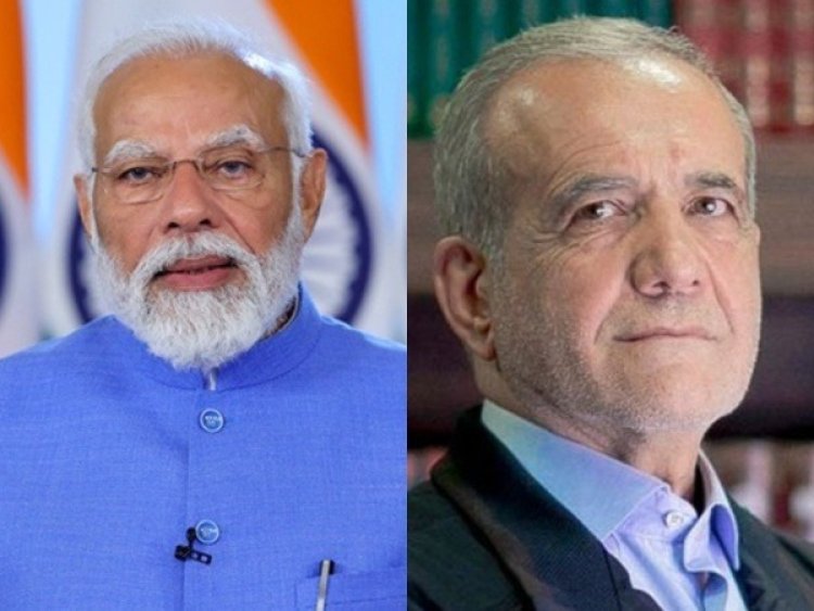 PM Modi congratulates Iran's newly-elected president Masoud Pezeshkian on his electoral win