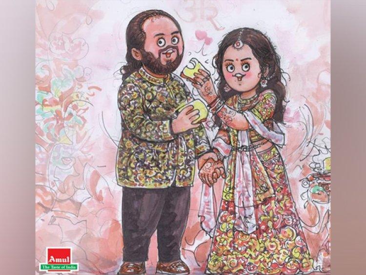 Anant-Radhika wedding: Amul India joins celebrations with delightful post