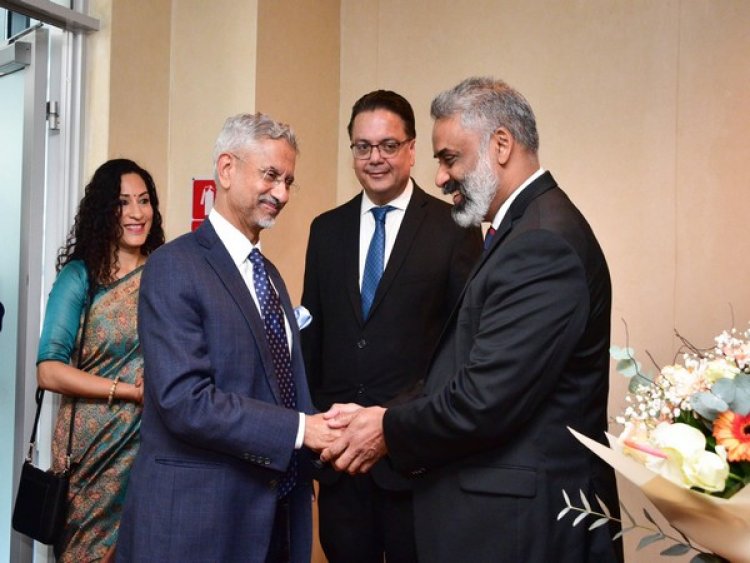 "Look forward to productive engagements": Jaishankar upon arrival in Mauritius