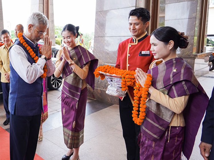 External Affairs Minister S Jaishankar arrives in Vientiane, Laos for ASEAN meetings