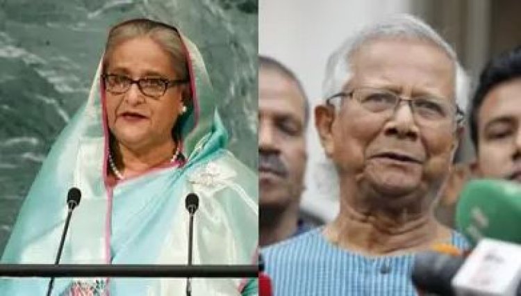 Hasina must stay silent in India till B'desh seeks her extradition: Yunus