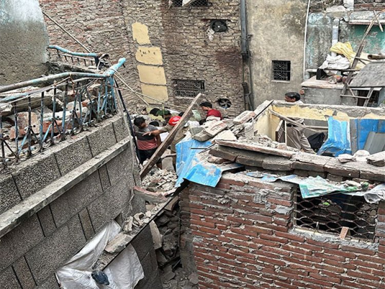 Delhi: Two-storey building collapses in Karol Bagh, several feared trapped