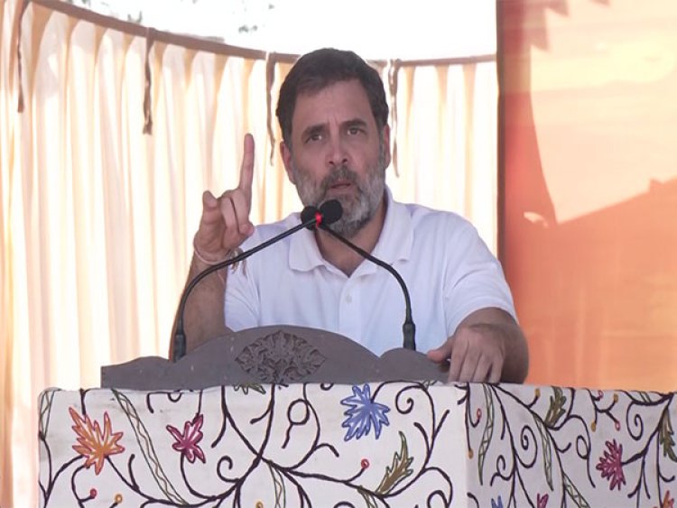 "LG is outsider, cannot do what is in hearts of people of J-K": Rahul Gandhi