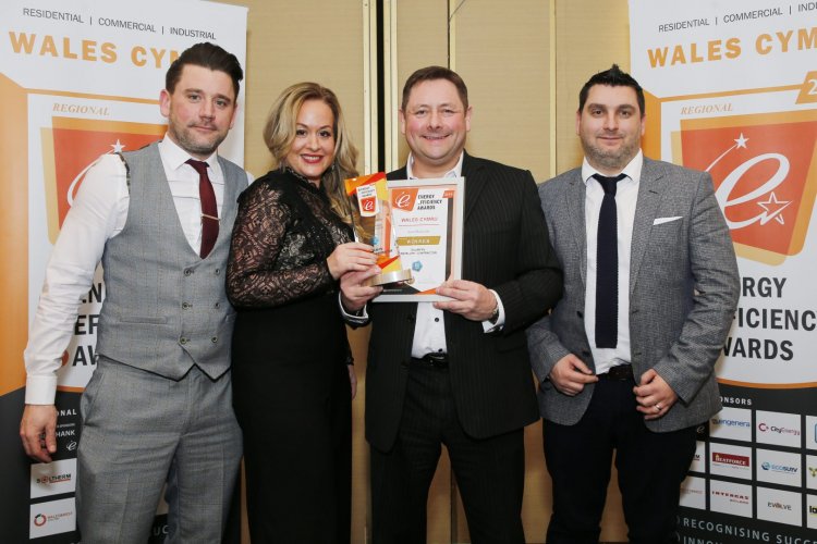 Solar Plants Wins "Solar PV Installer of the Year" at the Wales Energy Efficiency Awards