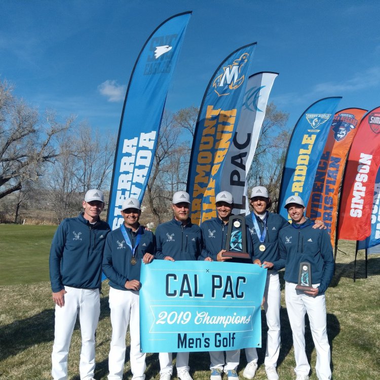 SNC Tahoe Eagles Cal Pac 2019 Golf Champions