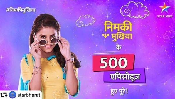 Star Bharat’s Nimki Mukhiya completes 500 episodes