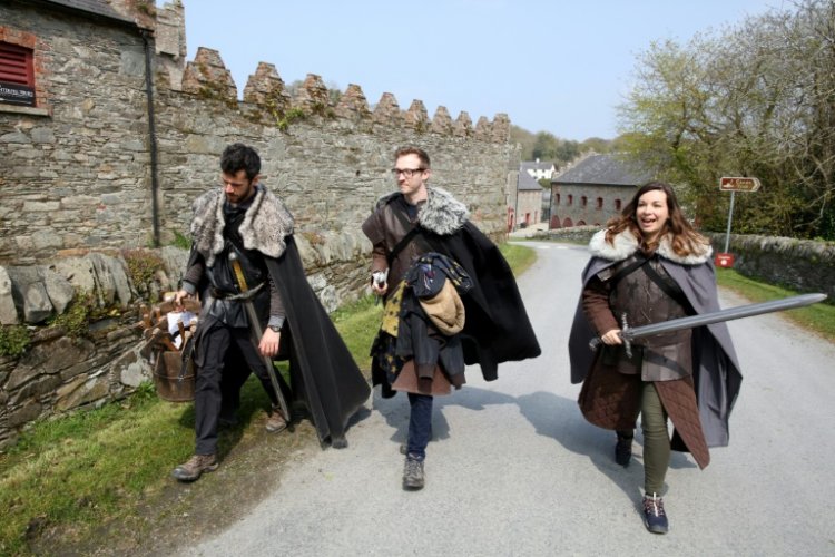 Tourists follow 'Game of Thrones' trail in Northern Ireland