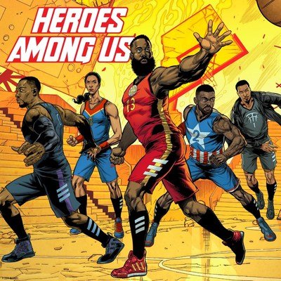 adidas and Marvel celebrate basketball's mightiest heroes