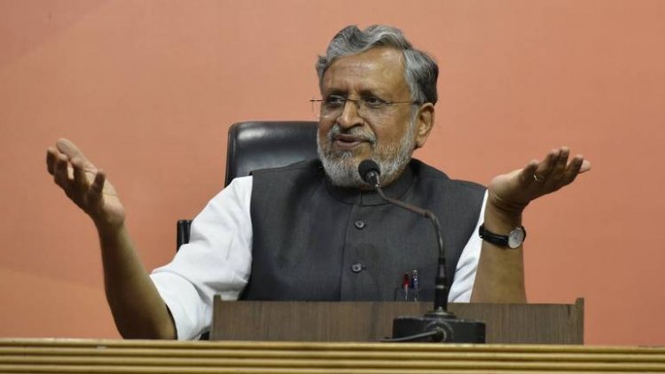 Sushil Modi appears before court in connection with defamation suit against Rahul Gandhi