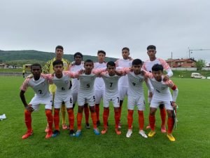 India lost 1-3 to Mexico in MU-15 football tournament