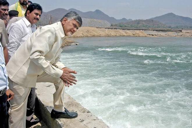 Polavaram water only by next year, says AP CM