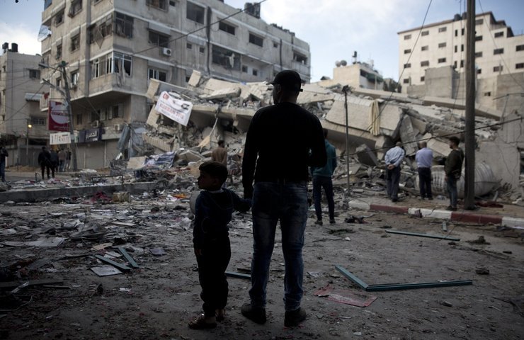 Netanyahu vows 'massive strikes' in response to Gaza rocket barrages