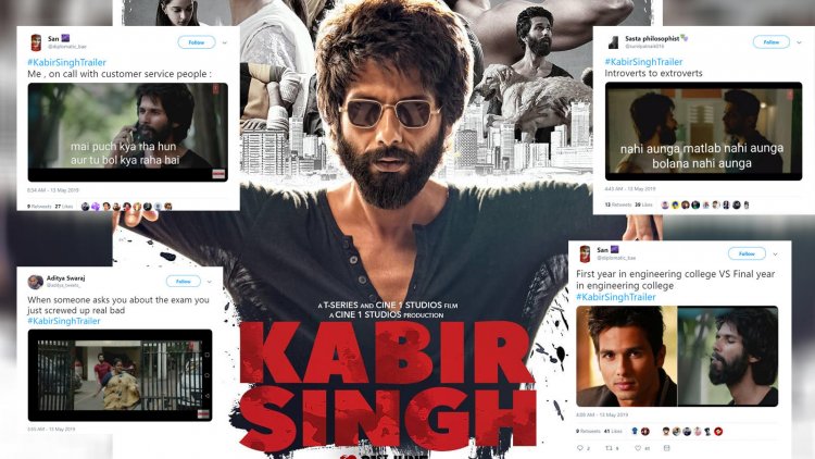 Shahid Kapoor starrer ‘Kabir Singh’ trailer acts as the perfect inspiration for memes