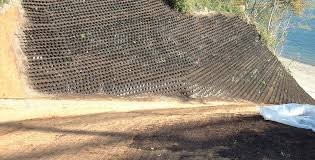 StrataWeb Solved Slope Erosion Problem at a Reservoir