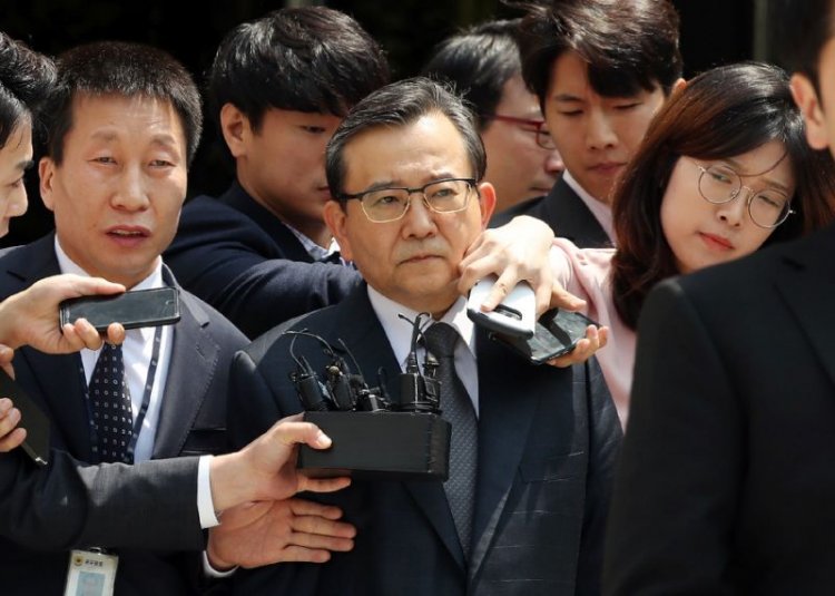 Ex-vice justice minister arrested for bribery in S. Korea