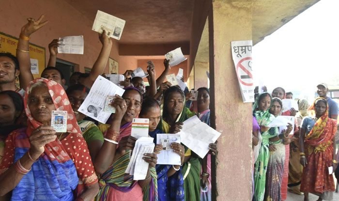 70.54 per cent polling in 3 LS seats of Jharkhand