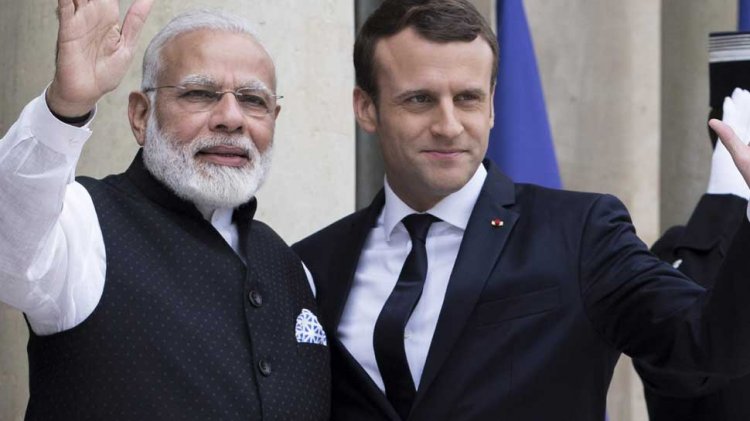 French President Macron congratulates PM Modi on poll win; pledges to work together on security