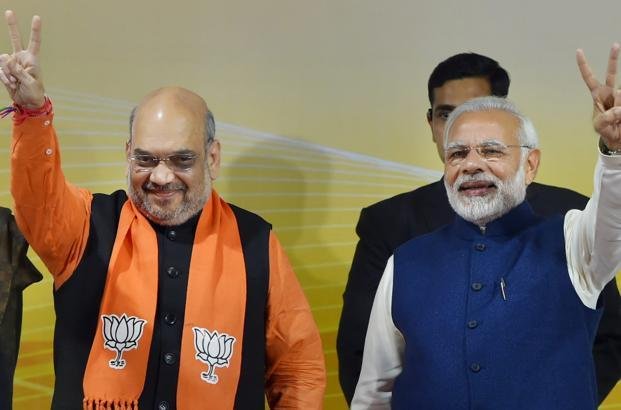 Modi, Shah to be felicitated by Gujarat BJP on Sunday
