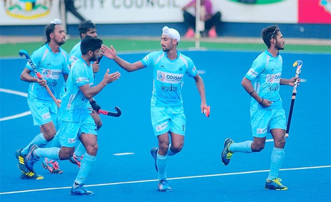 India maul hapless Russia 10-0 in FIH Series Finals