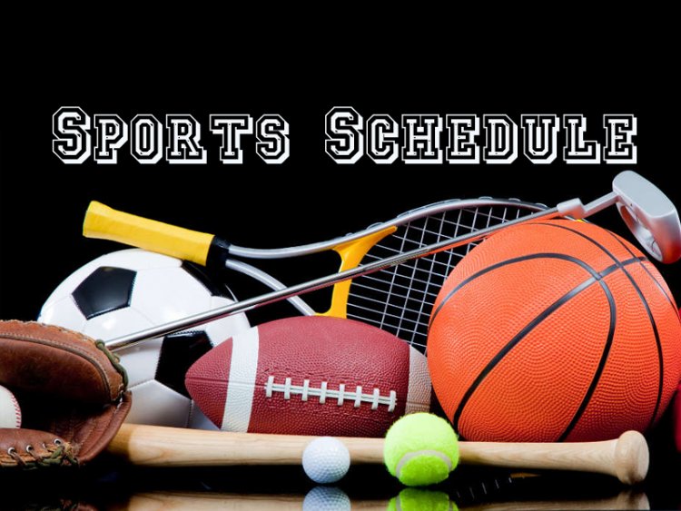 Sports Schedule for Monday, June 10