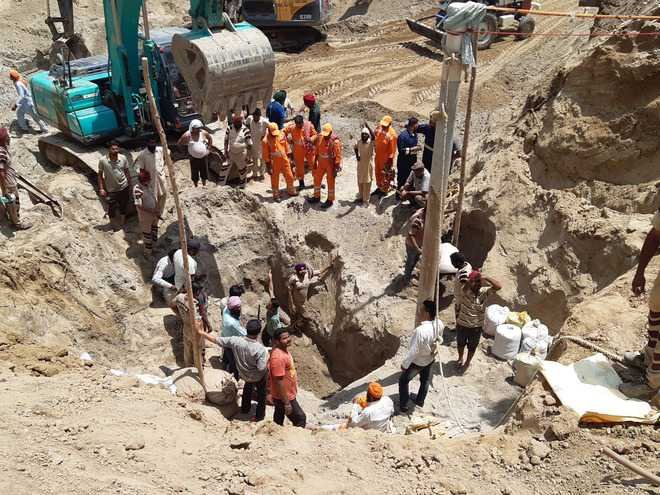 100 hours on, toddler still stuck in Punjab borewell