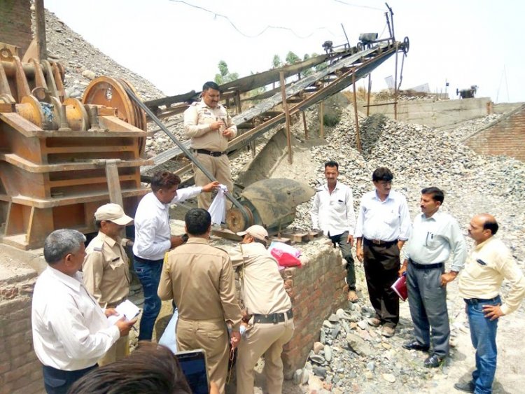 26 illegal stone-crushing plants closed in Kathua
