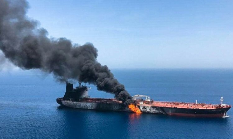 Iran denies tankers attack as tensions soar