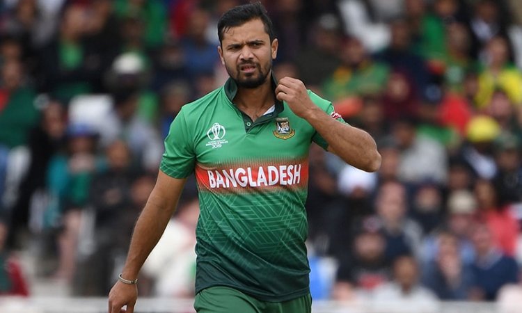 Bangladesh's Mashrafe still aiming for semi-finals despite Australia loss