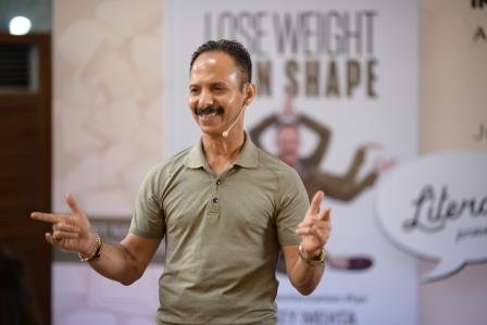 Global Leading Holistic Health Guru Dr. Mickey Mehta, launched his latest book ‘Lose Weight Gain Shape’ on World Yoga Day