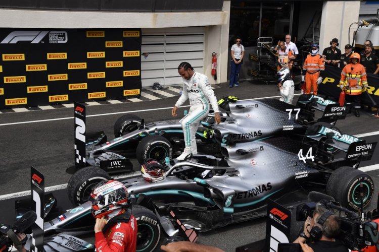 'Don't blame me for boring races,' says Hamilton after another F1 procession