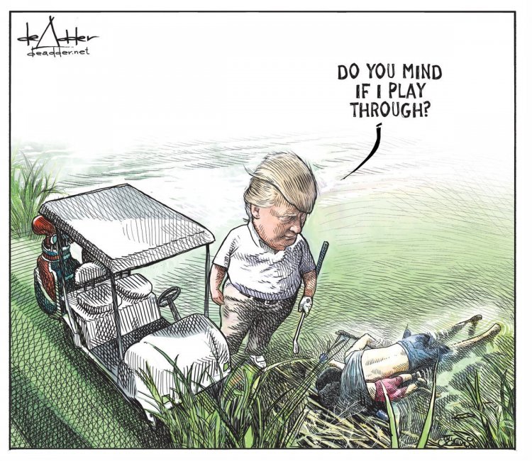 Canadian cartoonist loses job after Trump illustration goes viral: report