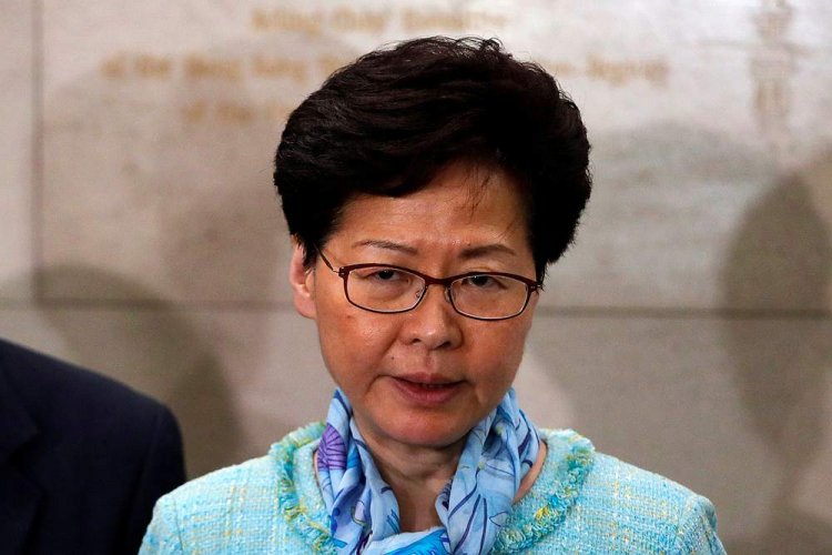 Hong Kong leader condemns 'extremely violent' protests