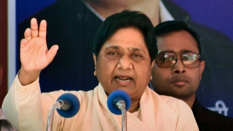 Mayawati attacks BJP, asks it to make public its source of funds during polls