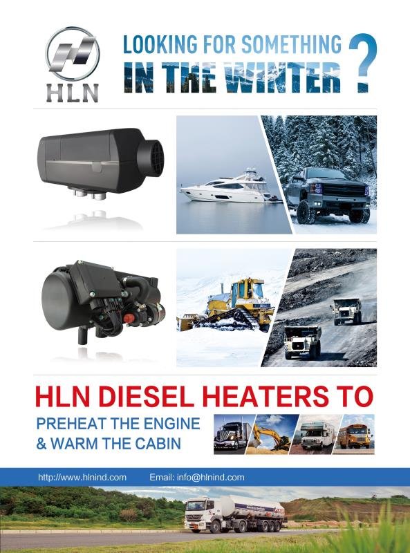 HLN has successfully completed a diesel heater low temperature test at -45°C