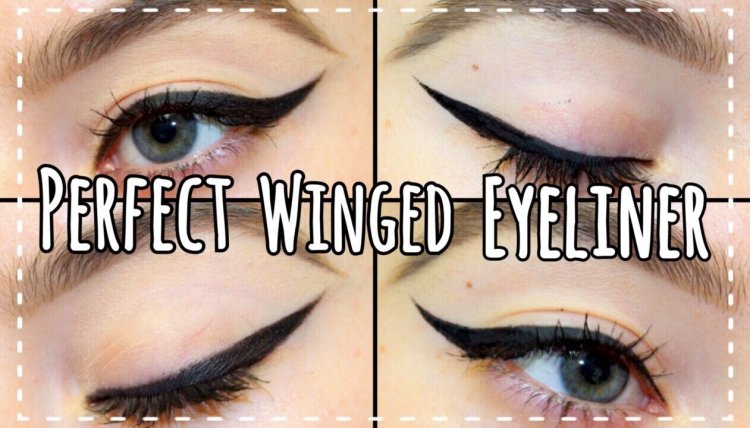 Tips on how to apply the perfect winged eyeliner