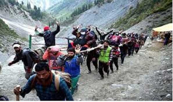 Fresh batch of 4,094 pilgrims leaves Jammu for Amarnath